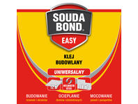 Zdjęcie: Klej budowlany Soudabond Easy z aplikatorem Genius Gun 750 ml SOUDAL