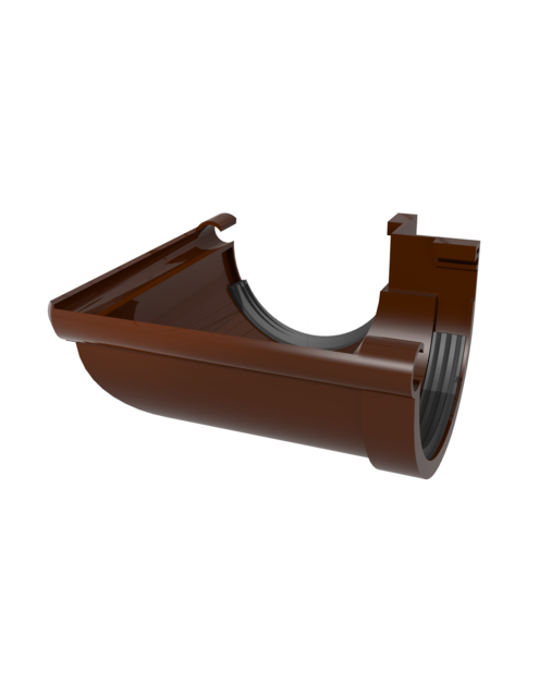 Zdjęcie: Łącznik kątowy zewnętrzny G80 135" brąz SCALA