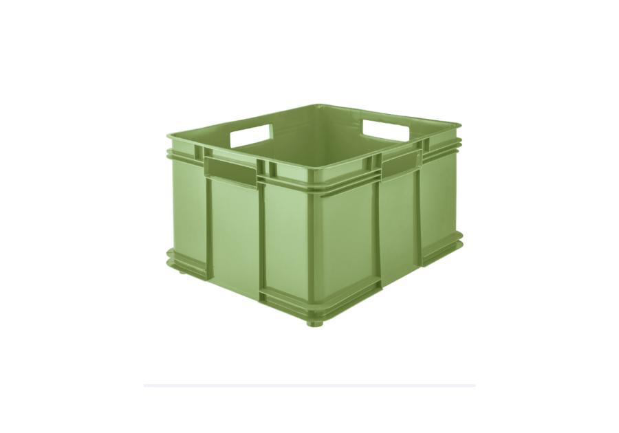Zdjęcie: Pojemnik transportowy Bruno XXL 52x43x28 cm 54 L eco grass zielony KEEEPER