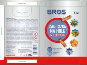 Zawieszka na mole 4 pory roku 4 szt. BROS