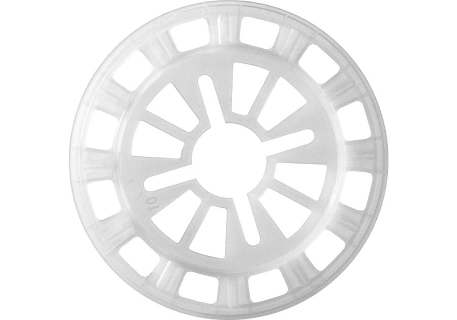 Zdjęcie: Talerz dociskowy KWL 90 mm do mocowania wełny mineralnej polipropylen 200 szt. KOELNER