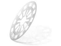 Zdjęcie: Talerz dociskowy KWL 90 mm do mocowania wełny mineralnej polipropylen 200 szt. KOELNER