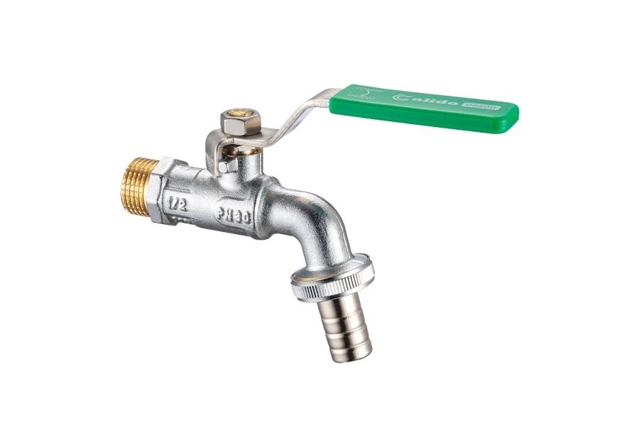 Zdjęcie: Zawór kulowy czerpalny 1/2" x 3/4" x 15 CALIDO
