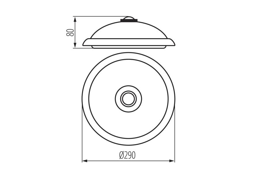 Zdjęcie: Oprawa LED czujnik ruchu Fogler LED 14 W-NW KANLUX