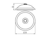 Zdjęcie: Oprawa LED czujnik ruchu Fogler LED 14 W-NW KANLUX