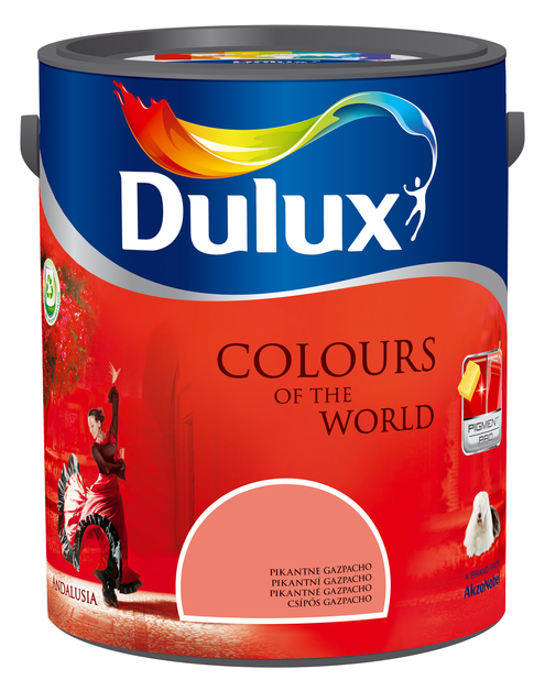 Zdjęcie: Farba do wnętrz Kolory Świata 5 L pikantne gazpacho DULUX