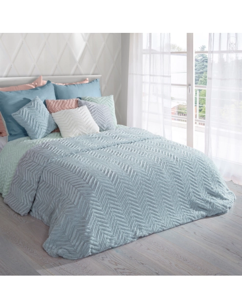 Zdjęcie: Narzuta Giana 220x240 cm niebieska EUROFIRANY