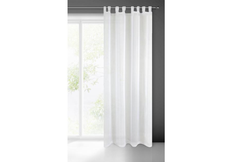 Zdjęcie: Firana gotowa Lucy na szelkach 140x250 cm biały EUROFIRANY