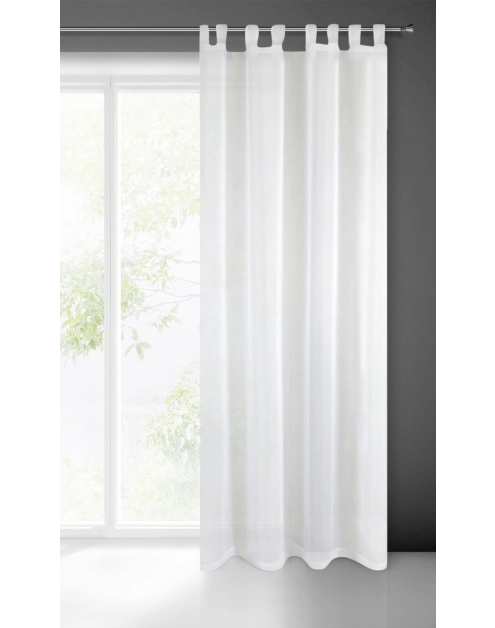 Zdjęcie: Firana gotowa Lucy na szelkach 140x250 cm biały EUROFIRANY