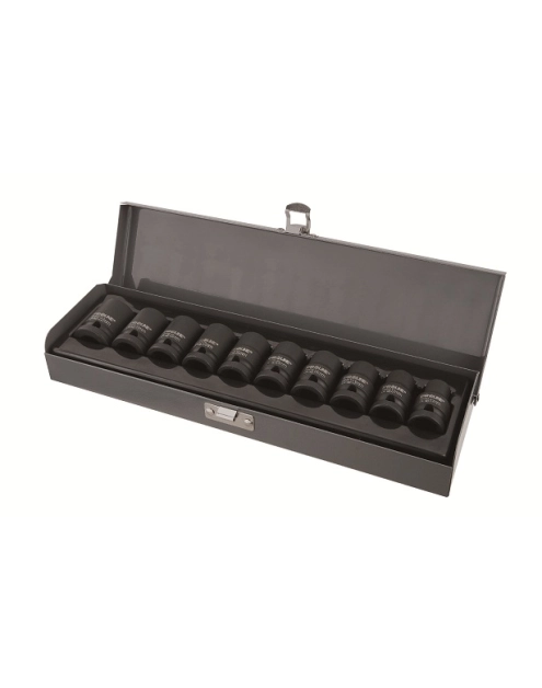 Zdjęcie: Zestaw nasadek udarowych Cr-Mo 3/4,22-41 mm - 8 szt. PROLINE