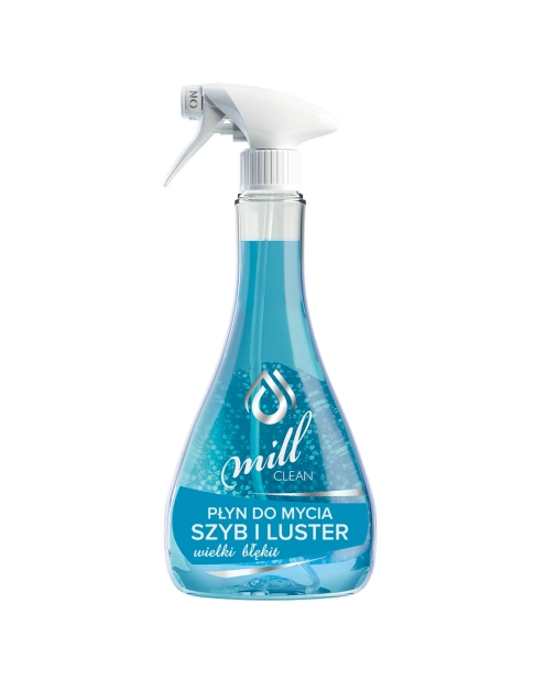 Zdjęcie: Płyn do mycia szyb i luster wielki błękit Mill Clean 0,55 L MADONIS