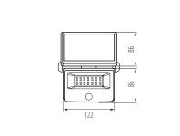 Zdjęcie: Oprawa solarna LED KB Axilly FL SLR KINGBERRY