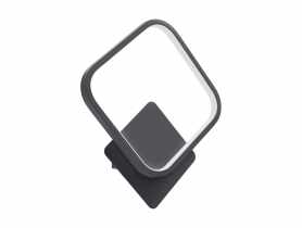 Oprawa dekoracyjna SMD Emma Led D 12W kolor czarny STRUHM