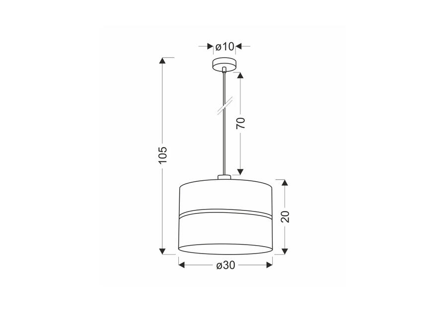 Zdjęcie: Lampa wisząca Assam CANDELLUX