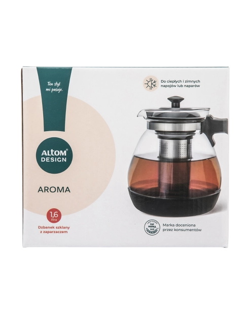 Zdjęcie: Dzbanek z zaparzaczem Aroma 1600 ml ALTOM DESIGN