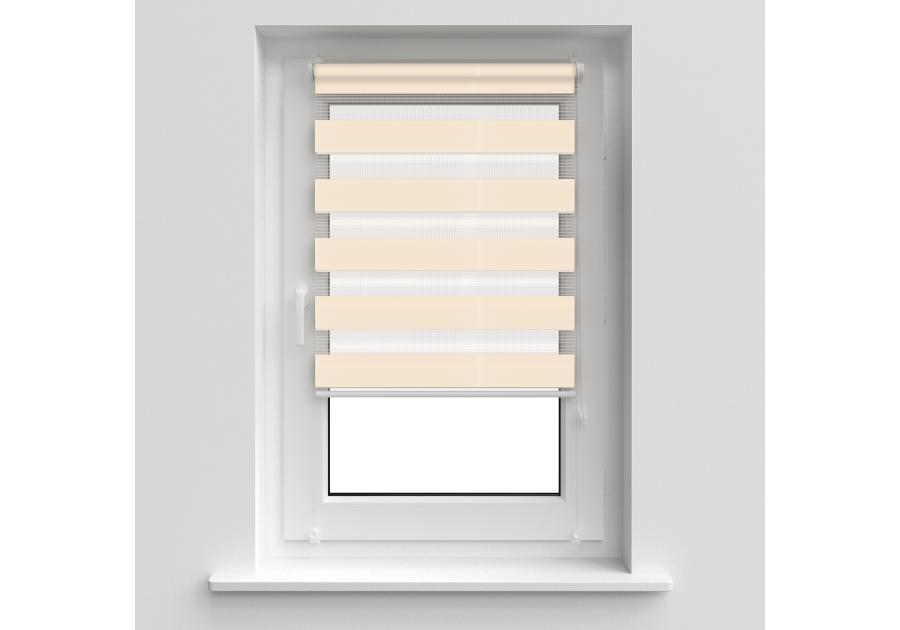 Zdjęcie: Roleta 80x140 cm Zebra II ecru DECODESIGN