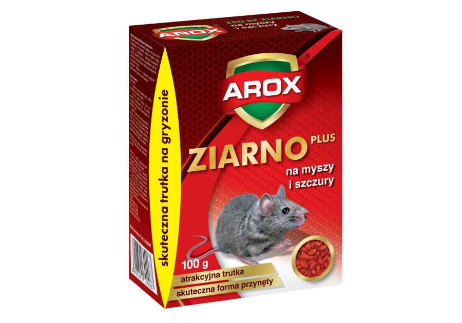 Zdjęcie: Ziarno na myszy i szczury Arox 0,1 kg AGRECOL