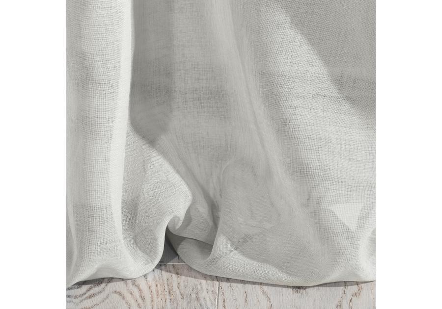 Zdjęcie: Firana Jasmine srebrna 140x250 cm na szelkach EUROFIRANY