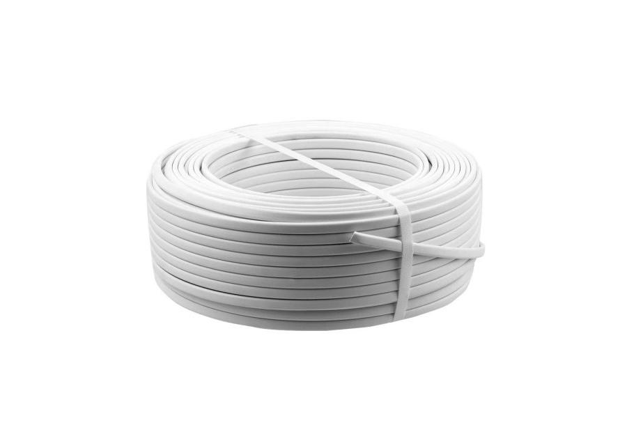 Zdjęcie: Przewód elektryczny YDYp 3x1,5 biały 100 m ELEKTROKABEL