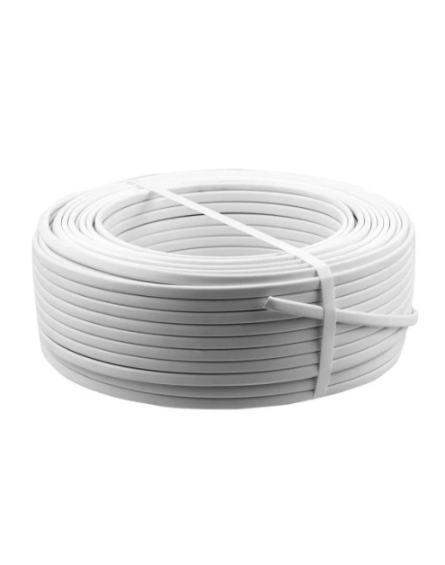 Zdjęcie: Przewód elektryczny YDYp 3x1,5 biały 100 m ELEKTROKABEL