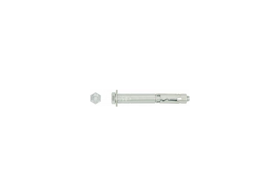 Zdjęcie: Rozprężna kotwa tulejowa SafetyPlus ze śrubą z łbem sześciokątnym R-SPL M8x90 mm 50 sztuk RAWLPLUG