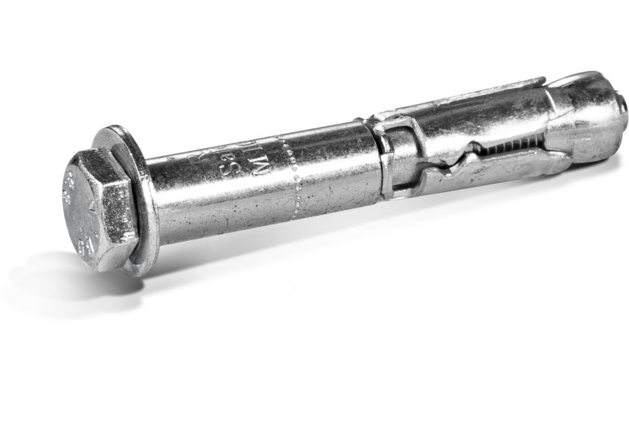 Zdjęcie: Rozprężna kotwa tulejowa SafetyPlus ze śrubą z łbem sześciokątnym R-SPL M8x90 mm 50 sztuk RAWLPLUG