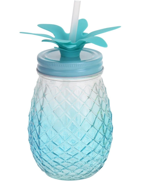 Zdjęcie: Słoik ananas ze słomką 400 ml EXCELLENT HOUSEWARE