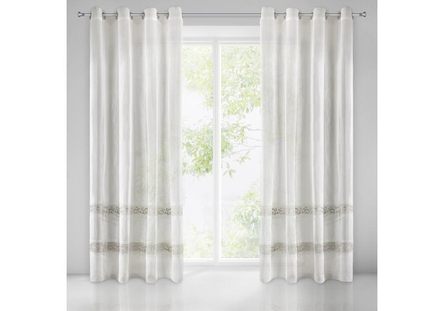 Zdjęcie: Firana gotowa Anne 140x270 cm biały EUROFIRANY