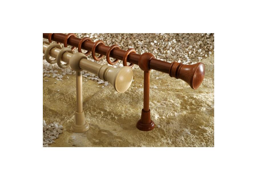 Zdjęcie: Karnisz pojedynczy Helios 200 cm wenge KARWEL