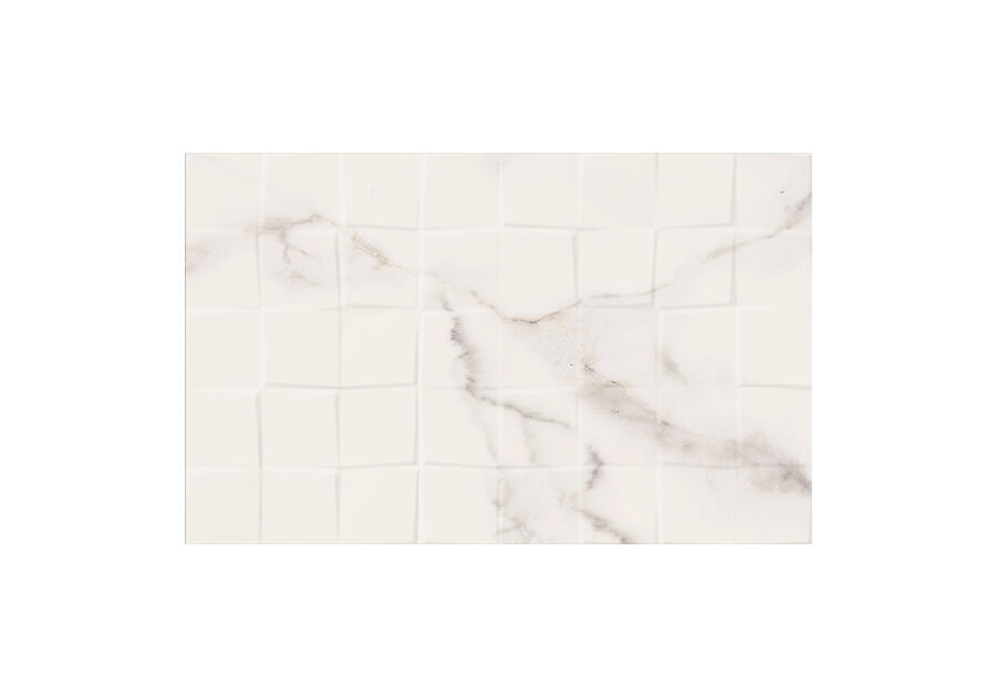 Zdjęcie: Płytka ścienna Style Stone white glossy structure 25x40 cm CERSANIT