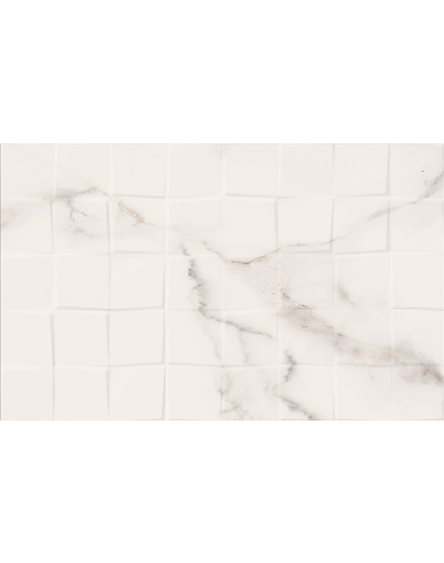 Zdjęcie: Płytka ścienna Style Stone white glossy structure 25x40 cm CERSANIT