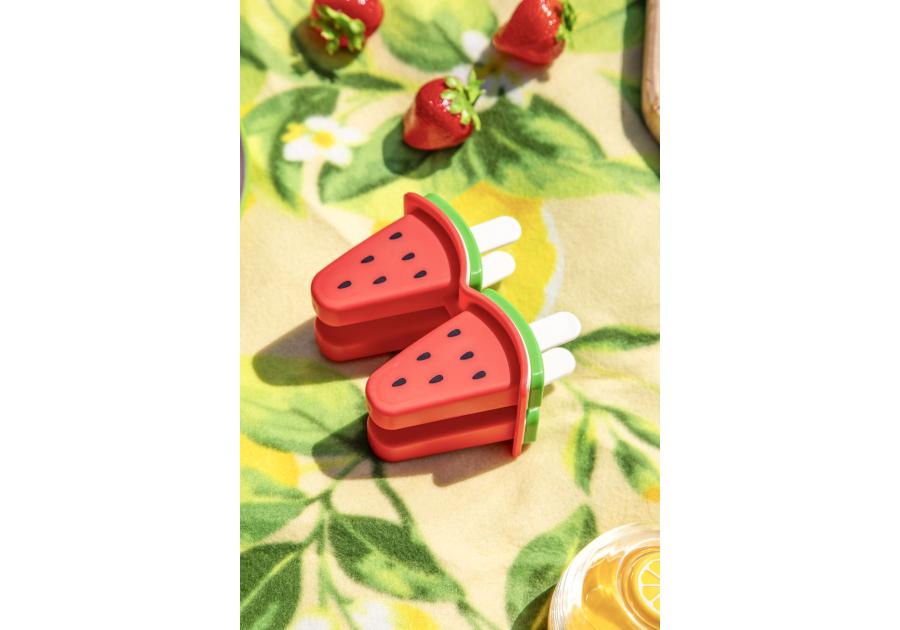 Zdjęcie: Komplet 4 foremek do lodów arbuz 13x7x11 cm ALTOM DESIGN