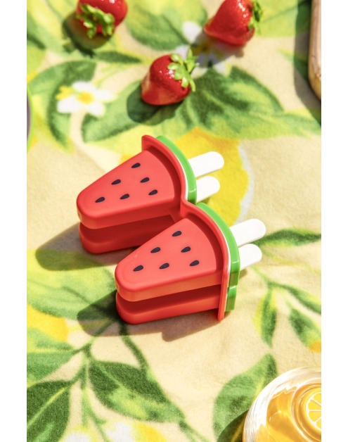 Zdjęcie: Komplet 4 foremek do lodów arbuz 13x7x11 cm ALTOM DESIGN