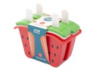 Zdjęcie: Komplet 4 foremek do lodów arbuz 13x7x11 cm ALTOM DESIGN