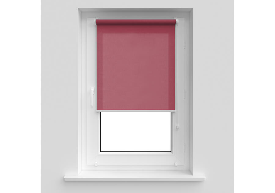 Zdjęcie: Roleta Mini Lux 35x150 cm kolor 522 śliwka DECODESIGN