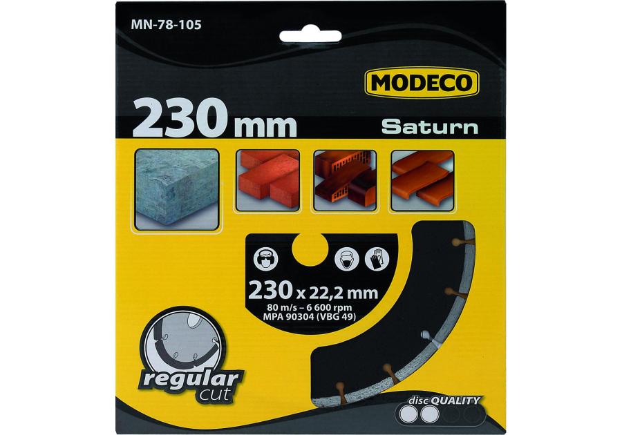 Zdjęcie: Ściernice diamentowe segmentowe Saturn 180 mm RAWLPLUG