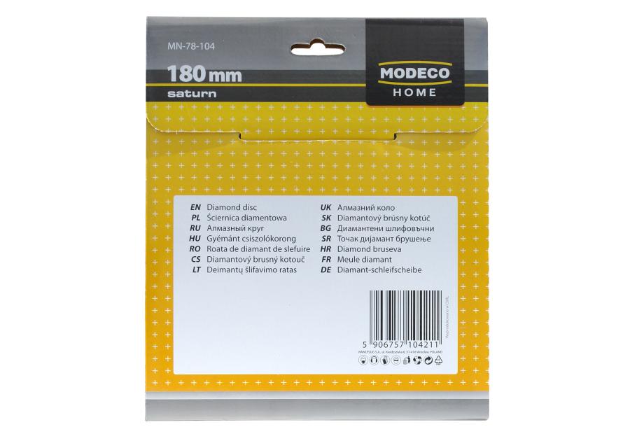 Zdjęcie: Ściernice diamentowe segmentowe Saturn 180 mm RAWLPLUG