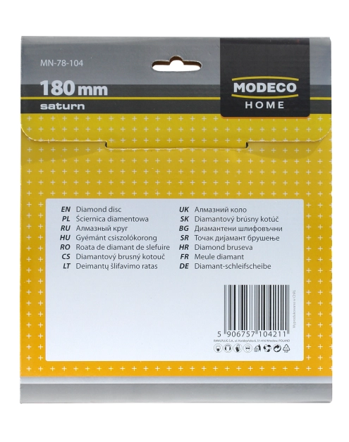 Zdjęcie: Ściernice diamentowe segmentowe Saturn 180 mm RAWLPLUG