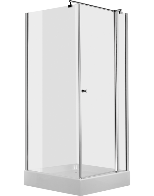 Zdjęcie: Kabina prysznicowa kwadratowa 80x80 cm Cubic chrom DEANTE