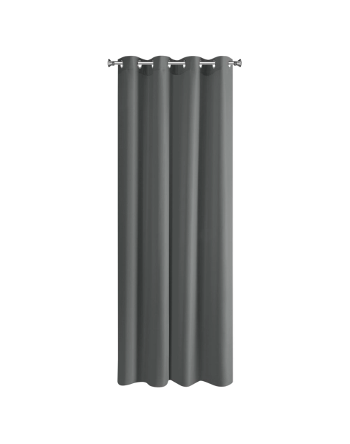 Zdjęcie: Zasłona gotowa Rita 140x250 cm grafitowy EUROFIRANY