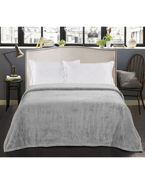 Zdjęcie: Koc Henry steel 150x200 cm DECOKING