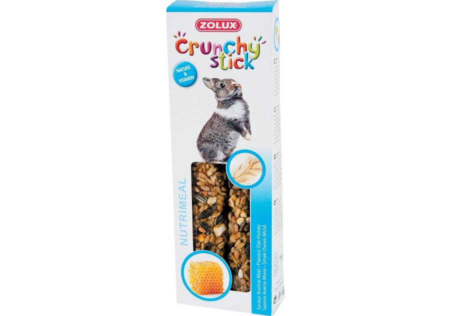 Zdjęcie: Kolba Crunchy Stick dla królika owies, miód 115 g ZOLUX