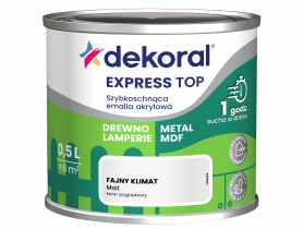 Emalia szybkoschnąca Do dzieła fajny klimat 0,5 L DEKORAL