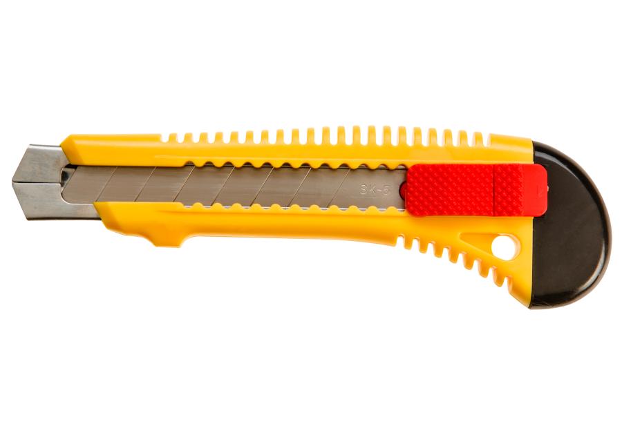 Zdjęcie: Nóż z ostrzem łamanym 18 mm TOPEX