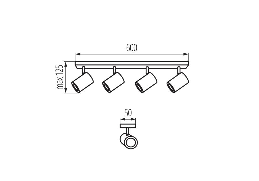 Zdjęcie: Oprawa oświetleniowa KB Dolg EL-4I E27 KINGBERRY