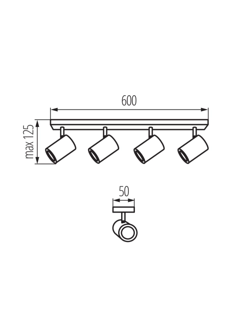 Zdjęcie: Oprawa oświetleniowa KB Dolg EL-4I E27 KINGBERRY
