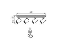 Zdjęcie: Oprawa oświetleniowa KB Dolg EL-4I E27 KINGBERRY