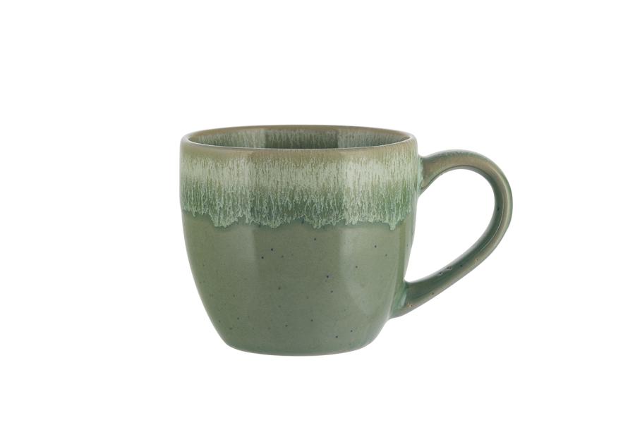 Zdjęcie: Filiżanka do kawy ceramiczna 220 ml ze spodkiem 14 cm w opasce Reactive Cascade ALTOMDESIGN