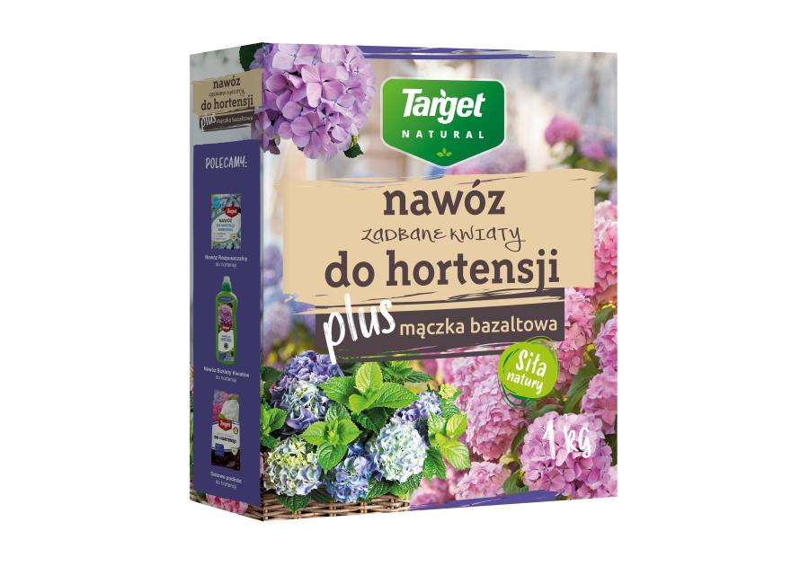 Zdjęcie: Nawóz do hortensji z mączką bazaltową Zadbane kwiaty 1 kg TARGET