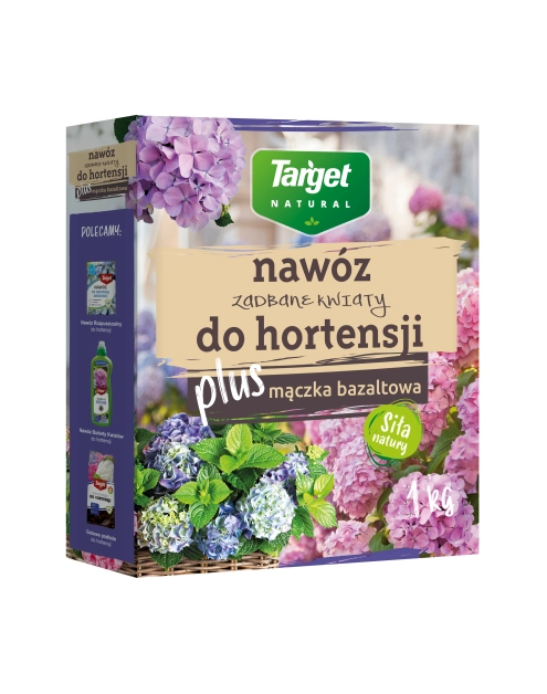 Zdjęcie: Nawóz do hortensji z mączką bazaltową Zadbane kwiaty 1 kg TARGET